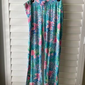 Lilly Pulitzer pajama pants, size 2X. Hardly worn, washed cold and hung.